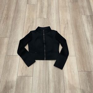 Alo Yoga Biker Zip Up Jacket